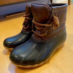 Sperry Kids Saltwater Boot (Toddler/Little Kid) 9